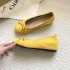 Zapatos Planos de Ballet Suaves, Zapatos Planos, Dulce Francés Suela Suave Plata Nuevo Chinoiserie Rojos Planos, Zapatos de Mujer Estilo Pequeño Fragante de Primavera
