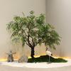 Simulación Árbol Sophora japonica Frijol Grande Sophora japonica Nuevo Estilo Chino Paisaje Árbol Falso Decoración Interior y Exterior Vestíbulo de Hotel Árbol de los Deseos