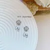 Nova Joia de Zircônia LZ Nail Art Super Brilhante Pequena Flor Estilo Chanel Pingente de Corrente Múltipla Celebridade da Internet Material de Decoração de Unhas Japonês