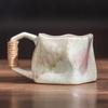 Caneca de Café Vintage Criativa Rústica de Cerâmica Feita à Mão Estilo Wabi-Sabi Caneca de Cerâmica de Alto Valor Acessório Transfronteiriço para Chá da Tarde