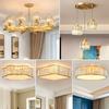 Jane Araña de Cristal Europeo Americano para Sala de Estar, Comedor, Hotel, Villa, Habitación Modelo, Moda, Atmósfera, Iluminación para Dormitorio, Estudio