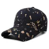 Gorra de Béisbol Bordada con Letras de Nuevo Estilo Primavera y Otoño, Gorra con Visera Estampada Completa Personalizada y Moderna para Hombres y Mujeres, Sombrero de Sol para Deportes al Aire Libre