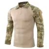 Traje de Camuflaje Rana G2 Traje de Camuflaje Táctico para Hombre Traje de Entrenamiento de Camuflaje para Exteriores Traje Popular de Campo de Batalla de Manga Larga