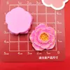 Accesorios de Resina de Rosa Floreciente Coloridos Brillantes Simulados Pegamento Cremoso para Manualidades Funda de Teléfono Móvil Accesorios para Tocado Pasador Pegatinas