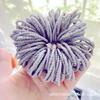 Banda para el cabello con cuerda torcida pequeña de estilo coreano, trenza para niños, banda de goma para el cabello, hebilla cuadrada de color caramelo para bebé, accesorios de cuerda para la cabeza