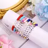 Pulsera de arcilla blanda para fans de Taylor Swift, transfronteriza europea y americana, pulsera de estilo bohemio, juego de pulseras
