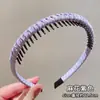 Diadema con Dientes, Antideslizante, Evita que el Cabello se Caiga, Aro para el Cabello para Mujeres, Uso Diario, Diadema de Corona Alta, Pinza para el Cabello, Accesorio para el Cabello