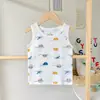 Chaleco para Niños 2026 Verano Nuevo Malla Transpirable Estampado para Niños Pequeños y Bebés, Chaleco Básico de Tirantes