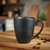Taza de Melamina de Alto Aspecto para Exportación de Comercio Exterior, Taza de Café, Producto Promocional, Taza de Melamina con Asa Única de 400ml
