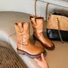 Versión de Piel de Vaca~ Botines Cortos Retro Desgastados de Piel Genuina para Mujer 2026 Nuevos Botas Martin de Tacón Grueso Adelgazantes Suela Gruesa Botas de Caballero