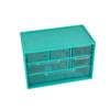 Caja de Almacenamiento de Escritorio Popular Transfronteriza de Gran Capacidad, Caja de Almacenamiento de Seis Compartimentos para Sala de Estar, Caja de Almacenamiento de Papelería, Caja de Almacenamiento a Prueba de Polvo