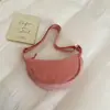 Bolsa Transversal de Nylon para Mulheres, Bolsa Casual Bolinho, Bolsa de Ombro Pequena Leve, Bolsa de Axila, Versátil de Ombro Único Simples Cor Sólida Bolsa da Moda