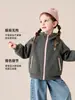 Ropa Infantil Amila 2026 Invierno Nueva Chaqueta de Forro Polar Doble Capa para Niñas Top Cálido de Forro Polar Polar Infantil
