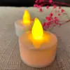 Vela electrónica LED transfronteriza confesión boda accesorios decoración creativa pequeña cera de té plástico simulación lámpara de vela venta al por mayor