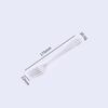Conjunto de 3 peças criativo de aço inoxidável 410 com face sorridente: garfo, colher e hashi. Conjunto de talheres portátil para estudantes. Presente. Atacado.