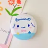 Estilo Japonés Linda Kuromi Chica Corazón Cinta Métrica Cinta Métrica Redonda Portátil Cinta Métrica Telescópica Automática Cinta Métrica Suave