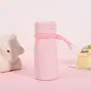 Taza de bolsillo personalizada mini a prueba de fugas en color dopamina con separador de té, taza aislada portátil con correa para ir al trabajo
