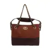 Bolsa de Ombro Suede Color Block de Alta Qualidade Estilo Retrô para Mulheres 2026 Novo Estilo Bolsa Saco Versátil Bolsa de Ombro Única