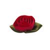 Cinta de Satén Certificada Oeko-Tex Meisiyuan con Flores de Tulipán, Encaje de Cinta de 3 cm Accesorios para Ropa en Stock