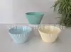 Maceta de plástico moderna y minimalista para balcón de casa, adecuada para plantas verdes y suculentas, maceta artesanal de nuevo diseño para plantas de escritorio de interior