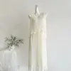Atuendo playero estilo vacacional camisola transparente vestido camisón mujer principios de verano vestido pequeño único y hermoso