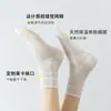 Calcetines de malla finos de tubo medio sin costuras para mujer, de primavera y verano, transpirables, resistentes al olor, antibacterianos, suaves, amigables con la piel y duraderos sin hacer bolitas