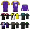 Conjunto de Uniforme de Fútbol Personalizado de Fábrica con Tejido Transpirable de Alta Elasticidad Campamento de Entrenamiento de Club Unidad Uniforme de Entrenamiento Escolar