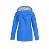 Exportación transfronteriza Amazon wish Chaqueta Otoño e Invierno para Mujer Cortavientos Ropa de Montañismo para Exteriores Chaqueta Impermeable