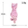 Bordado de Lantejoulas Premium Três Gatos Animal de Estimação Fofo Bordado de Computador Bordado Cartoon Patche de Tecido Patche Adesivo Carimbo de Tecido