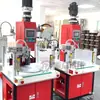 Máquina Remachadora de Cilindro Eléctrico Servo Placa Indexadora Giratoria Prensa Estampadora Totalmente Automática Máquina de Mesa Giratoria de Carga y Descarga Automática