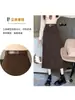 Falda Retro de Pana Estilo Maillard para Mujer en Otoño e Invierno Aspecto Adelgazante Falda Recta que Cubre la Cadera con Abertura Trasera y Falda de una Pieza que Cubre la Cadera