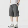 Novos Shorts Casuais Lyocell Tencel 2026 para Homens, Calças Finas de Comprimento Médio para o Verão, Shorts Esportivos de Basquete Plus Size