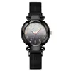 Procesamiento y Personalización de Comercio Exterior Nuevo Gradiente Digital Luminoso Perezoso Hierro Magnético Correa Reloj de Mujer Reloj de Mujer Reloj de Cuarzo