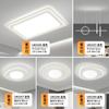 Luces de sala de estar 2025 nuevas lámparas Guangdong Zhongshan, ambiente simple moderno, paquete para toda la casa, combinación de iluminación de techo