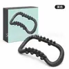 Anillo de yoga para hombros con cuentas de masaje, anillo de yoga portátil para estirar la espalda, anillo de yoga multifuncional para abrir los hombros con masaje