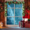 Guirnalda Decorativa de Ratán Navideño 2.7m Encriptada Lujosa Colgante de Ratán Decoraciones Navideñas Lazo de Ratán