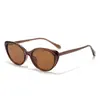 Gafas de Sol Ojo de Gato con Marco Floral Personalizado para Hombres y Mujeres Pin de Gorra 87009 Tendencia Retro Europea y Americana Protección Solar Gafas de Sol Polarizadas