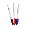 Caneta esferográfica 8698 manga corpo prata caneta esferográfica simples escrita suave caneta para escritório e estudo recarga multicolorida atacado