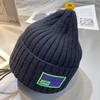 Ganga Sombrero de Punto de Mezcla Acrílica de una Sola Capa para Hombres y Mujeres, Estilo Delgado para Otoño e Invierno, Sombrero de Lana Versátil Casual a Prueba de Frío