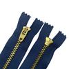 Zíper de metal cobre genuíno SBS ponto nº 4 dentes cabeça de mola placket calça jeans casual zíper de metal cobre enviado no mesmo dia