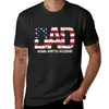 Comercio Exterior Día del Padre Nuevo Camisetas para Hombre con Estampado de Papá de Manga Corta Verano Transpirable Casual Camiseta Sudadera Holgada