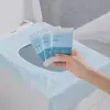 Capa Descartável para Assento de Vaso Sanitário, Almofada de Assento Impermeável Espessada, Prova de Sujeira para Viagem, Maternidade, Hotel, Tampa de Vaso Sanitário Antibacteriana