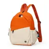 Nova Mochila para Mulheres Casual Viagem Mochila Simples Bolsa de Tecido de Nylon Leve Moda de Nicho Pequena Mochila de Costas