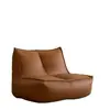 Puf perezoso para sofá para dos personas, adecuado para uso doméstico en la sala de estar, balcón, dormitorio o como silla tatami; sofá reclinable moderno, sencillo y casual