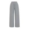 Conjunto Esportivo Casual da Moda para Mulheres com Jaqueta Waffle com Capuz e Zíper, Moletom, Regata Curta Básica, Calça Jogger Reta