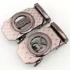 Hebilla Automática de Aleación de Zinc Hongsheng Hebilla de Cinturón con Textura Láser Hebilla de Cinturón Clásica para Hombre Hebilla de Hardware Venta al por Mayor