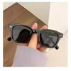 Óculos de Sol Retrô Atacado Estilo Coreano Óculos de Sol Femininos Fashion Personalidade Studs de Arroz Óculos de Sol Quadrados Estilo Igual de Celebridade da Internet Em Estoque