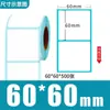 Etiqueta autoadesiva de papel térmico à prova d'água, óleo e arranhões ePacket 100x150 adesivo para impressão de código de barras 60x40 papel térmico para etiquetas