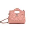 2025 Nuevo Bolso de Hombro Versátil de Alta Gama, Bolso de Mujer de Moda Retro Estilo Chanel, Bolso Cruzado de Cadena Acolchado para Mujer