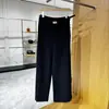 Novedad de Otoño 2026: Pantalones Rectos Sofisticados Grises para Mujer, Pantalones de Oficina de Cintura Alta Ajustados